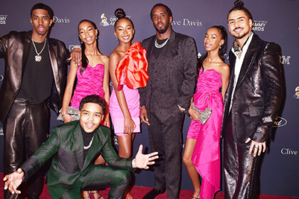 Diddy with his children