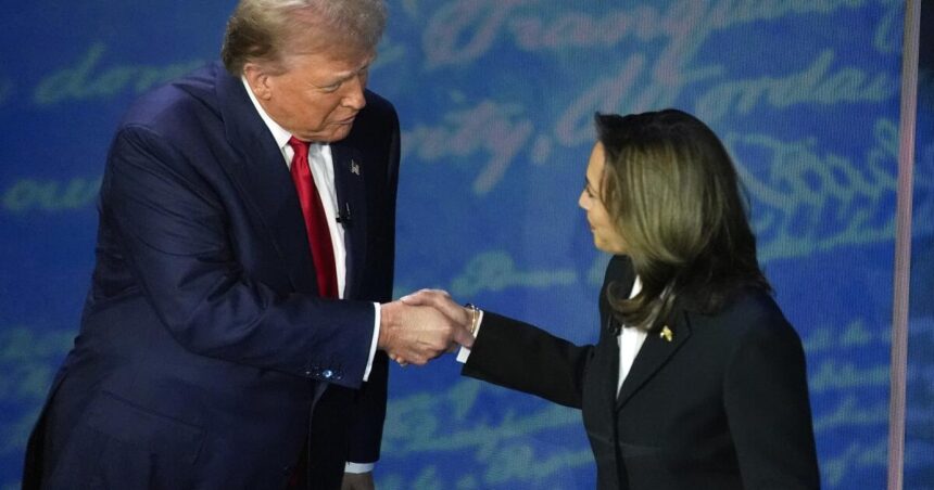 Trump-Harris presidential debate draws 67 million viewers