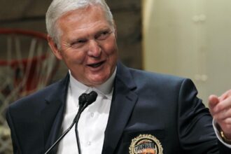 Lakers to honor Jerry West with No. 44 banded on jerseys