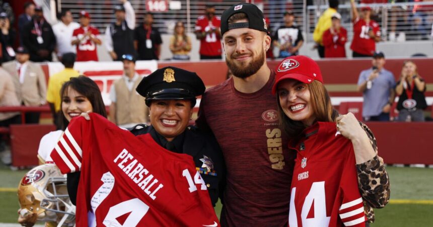 Nine days after being shot, 49ers' Ricky Pearsall praises those who saved his life